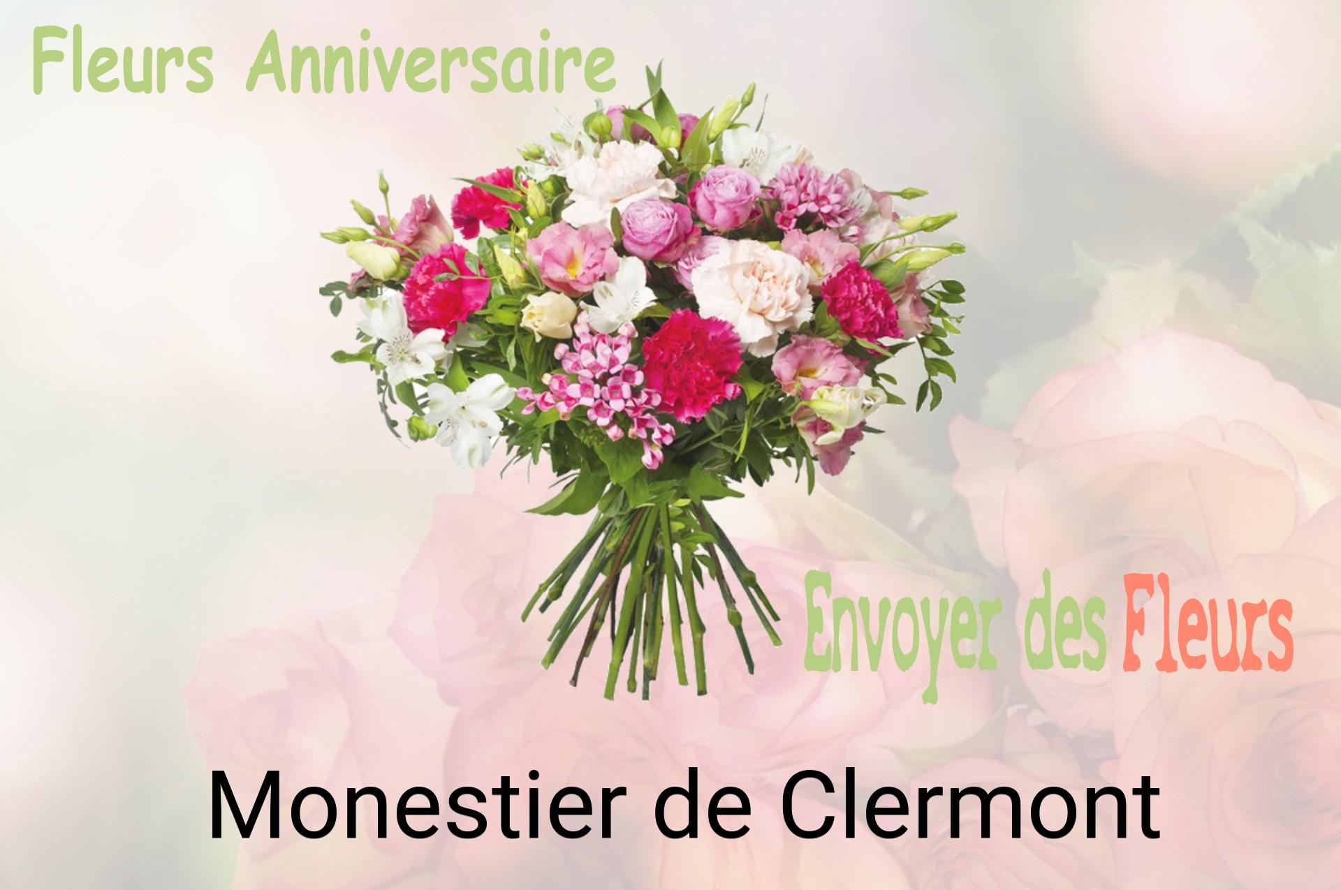 Bouquet de fleurs d’anniversaire livré à Monestier-de-Clermont