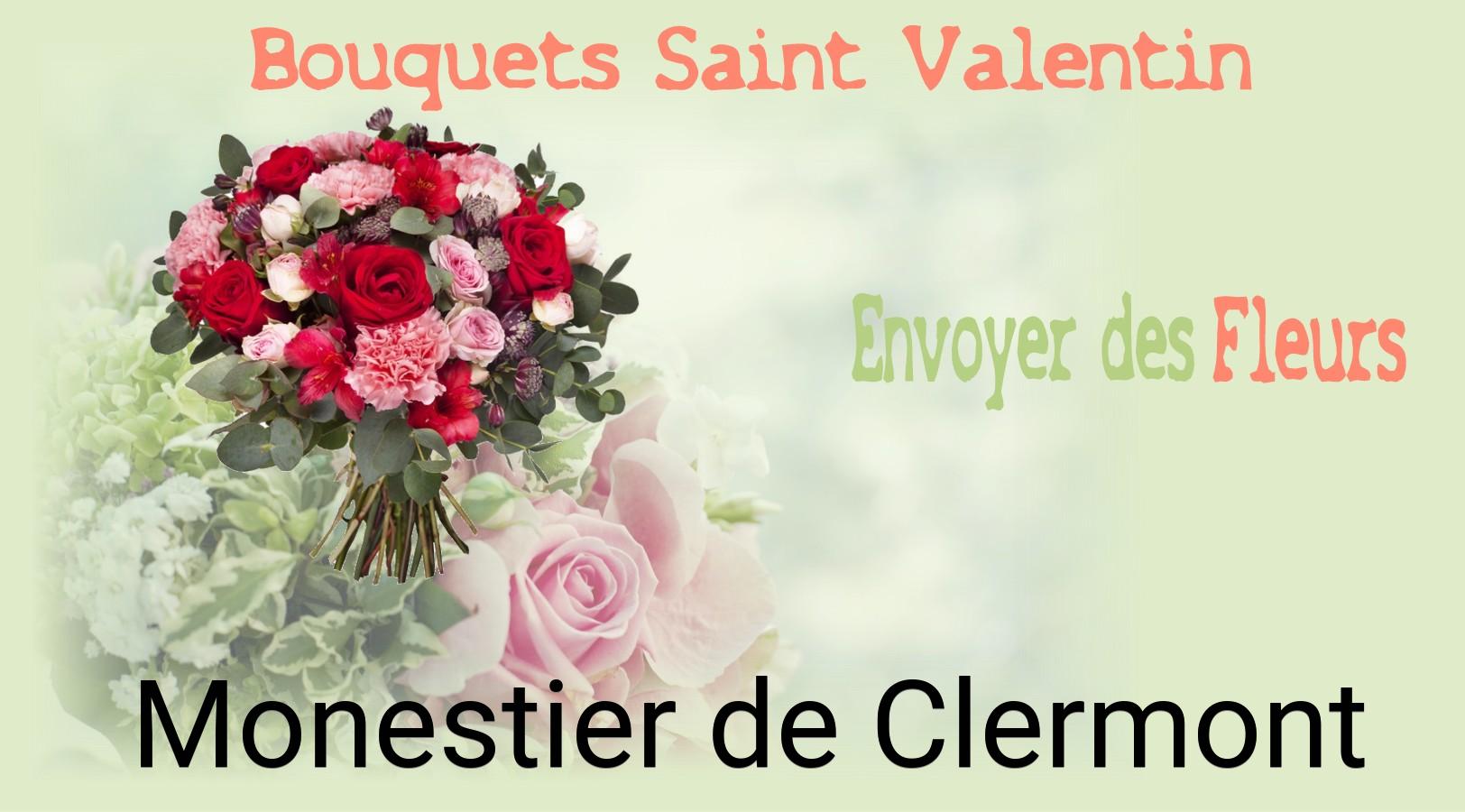 Roses de Saint-Valentin livrées à Monestier-de-Clermont